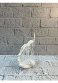 Resim Mey İthalat 3d El Üzerinde İnsan Figürü Beyaz Minimal Masa Üstü Dekor 