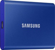 Resim T7 1 TB MU-PC1T0H/WW 2.5 SSD USB 3.2 Mavi Taşınabilir SSD Samsung