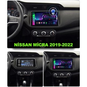 Resim NAVMİNA NİSSAN MİCRA 2019-2023 UYUMLU 9 İNÇ 6-128 GB MULTİMEDYA 