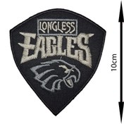 Resim REMSATİC Ütü Ile Yapışan Arma - Yama - Patch - Eagles Modeli (9cm X 10cm) 