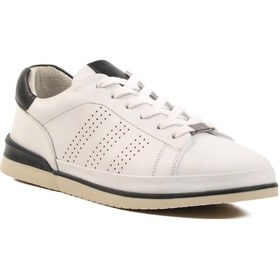 Resim Ayakmod 5y2061-r176 M Beyaz Hakiki Deri Erkek Günlük Ayakkabı Beyaz 