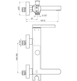 Resim Gpd Banyo Bataryası Gildo Mbb165 Krom 