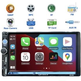 Resim Navigold Ds-638 Car Playli Double Oto Teyp Muştimedya Full Hd 7 