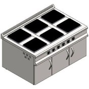 Resim Csa Karacasan 150 Cm Elektrikli 6 Li Dolaplı Ocak 