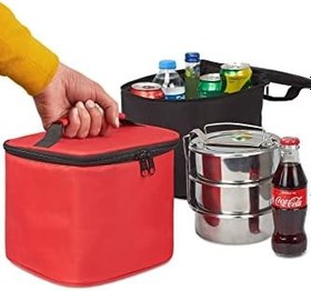 Resim 8 Litre Termos Çanta Yemek Taşıma Çantası Termo Termal Sıcak ve Soğuk Tutan Piknik Buzluk Çantalar Termal Beslenme Piknik Çantası 