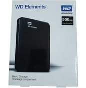 Resim WD Elements 500 GB 2.5'' Usb 3.0 Taşınabilir Disk 