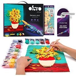 Resim OKTO Sunflowers 3D Duyusal Sanat Seti 