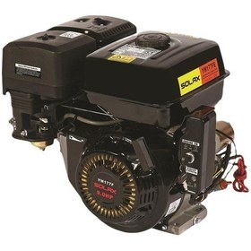 Resim Solax YM177FE 25 MM 9 Hp Kamalı Krank Marşlı Benzinli Motor 