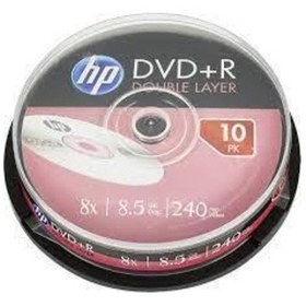 Resim Hp Dvd+r Double Couche 8x. 10 Lu Cake Box 
