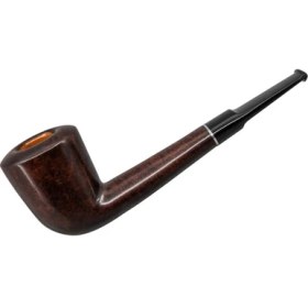 Resim Şahin Kırmızı Yıldız 406 6mm. Filtreli Ebonit Saplı Pipo 