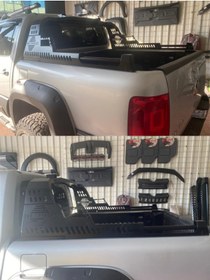 Resim TEK OFFROAD GARAGE Lazer Kesim Rolbar Universal Tüm Pickup Araçlara Uygun Uyumlu 