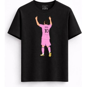 Resim Rabona Fashion Messi Goat 10 Vintage Tee Tişört 