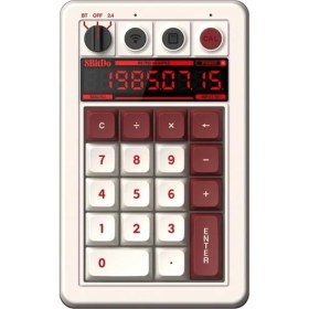 Resim 8bitdo Retro 18 Fami Edition Kablosuz Mekanik Numpad, Hesap Makinesi Modu, Windows ve Android Uyumlu 