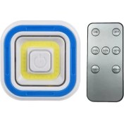 Resim PM-6937 Cob Ledli Pilli Uzaktan Kumandalı Tekli Lamba 