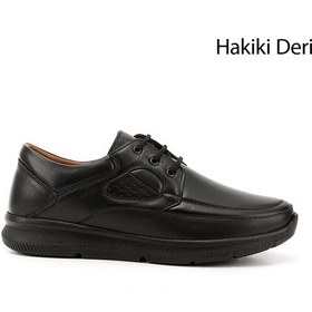 Resim Gönderi(R) Gönderi R Erkek Siyah Bağcıklı Hakiki Deri Ayakkabı Ddma79542131 Siyah 