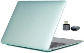 Resim McStorey MacBook Pro 13 inç M1 M2 Sert Kapak Kılıf | Şeffaf Kristal Parlak Alt+Üst Koruma | 360° Çizilmeye Dayanıklı Laptop Kılıf Açık Yeşil 