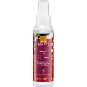 Resim Avon Senses Böğürtlen & Kırmızı Çikolata Vücut Spreyi 100ml 