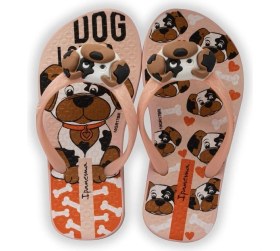 Resim Ipanema Dogmania Çocuk Parmak Arası Terlik Pembe 25/34 