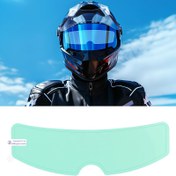 Resim 2 adet Motosiklet Anti-Sis Yağmur Geçirmez Film, Evrensel Kask Gözlüğü İçi Suya Dayanıklı Şeffaf Görüş Kalkanı, Dayanıklı PET Nano Kaplama, Tüm Motosiklet Kask Aksesuarları İçin Uygun 