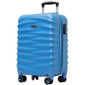 Resim Lumberjack Newyork -k Abs 5fx Açık Mavi Unisex Küçük Boy Valiz Mavi 