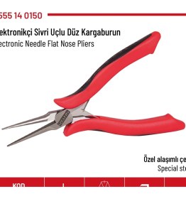 Resim İzeltaş Elektronikçi Sivri Uçlu Kargaburun 150MM 