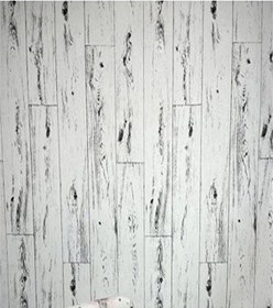 Resim Pvc Gri Yer Muşambası 1 X 11 Metre Zemin Kaplaması Keçeli Parke D Çok Renkli 