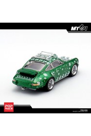 Resim pop race 1 Pop Race1/64 Porsche 964 Singer 911 2023 Merry Christmas Limited Edition 