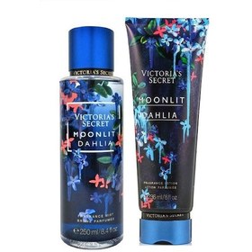 Resim Victoria's Secret Moonlit Dahlia Vücut Losyonu 236 ML + Moonlit Dahlia Vücut Spreyi 250 ML 