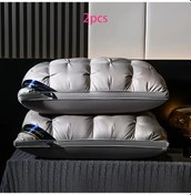 Resim Sunshine022 2025 Gri Kalın 5 Yıldızlı Otel Yastığı 48x74 Cm Boyun Destek Yatak 