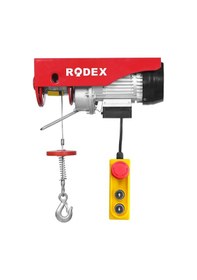 Resim Rodex Elektrikli Vinç 1800w 120kg 20 Metre Halat 