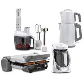 Resim Stilevs White Quartz Serisi 4'lü Paket Beyaz - STM80072 