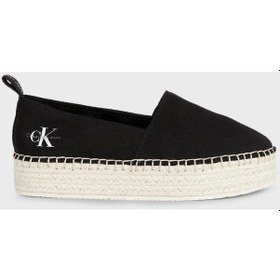 Resim Calvin Klein Bayan Espadril Yw0yw01378 Beh Siyah 