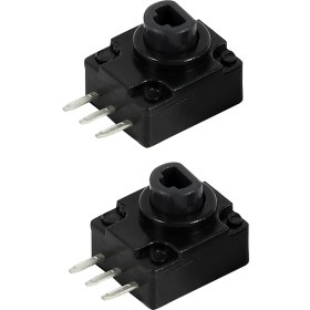 Resim Steldalar Takım 2 Adet Siyah Yedek Onarım Parçaları Xbox 360 Denetleyicisi Için Lt/rt Düğme Tuş Takımı (Yurt Dışından) 