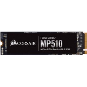 Resim CORSAIR Force MP510 240GB Okuma 3100MB - 1050MB Yazma NVMe M.2 SSD (CSSD-F240GBMP510) 