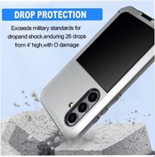 Resim Samsung Galaxy S23 Plus İçin Ağır Hizmet Tipi Metal Kasa Dış Mekan Sporları Toza Dayanıklı Alüminyum Alaşımlı Metal Kasa 360 Tam Vücut Koruyucu Kılıf Ağır Hizmet Tipi Darbeye Dayanıklı 