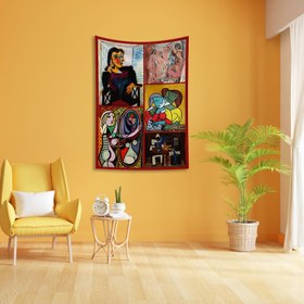 Resim Picasso Artworks Duvar Örtüsü - 160 cm x 220 cm 