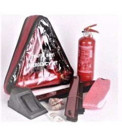 Resim Pileli Store Trafik Seti Emergency Kit Çantası (Mevzuata Uygun) 