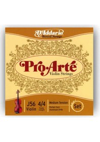Resim D´Addario J56 Pro Arte 4/4 Medium Keman Teli 