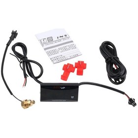 Resim Dinosaurs Kırmızı S2r Su Sıcaklık Göstergesi Motosiklet Evrensel Modifiye Lcd Ekran Enstrüman Termometre Su Sıcaklığı Dijital Ekran Jog Dıo Gosterildigi Gibi 