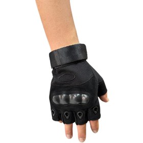 Resim Blackhawk Tactical Outdoor Kesik Parmaksız Eldiven Asker Polis Dağcı Sporcu Bisikletçi Kemik Eldiveni 