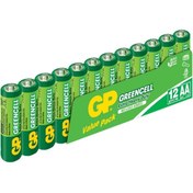 Resim GP Batteries 12'li Paket Greencel Aaa Ince Boy Kalem Pil 