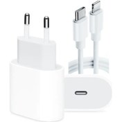 Resim Hızlı Şarj Aleti 20W Usb-C Kablosu 