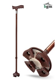 Resim Bronz Akıllı Baston-- Yüksek Kalite Denge Bastonu Kahverengi/bronz 
