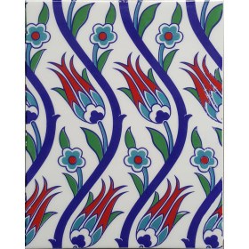 Resim Can Seramik 20*25 Cm CÇ1020 Kütahya Çini Karo 5' Li 1 Paket 