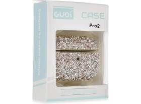 Resim Bezos Airpods Pro 2 (2.nesil) Luz Taşlı Kılıf - Mavi 
