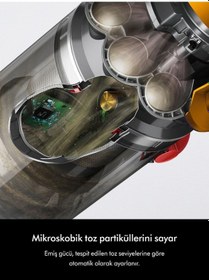 Resim Dyson V12S Detect Slim Submarine Islak Kuru Şarjlı Dikey Süpürge 