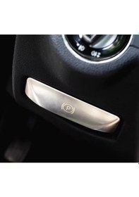 Resim Mercedes Benz W204 El Freni Kolu Kaplaması Metal Gümüş 