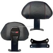 Resim SEVGENT Rks Blade 250 2023 - 2024 Uyumlu Kırmızı Desen Sissy Bar 