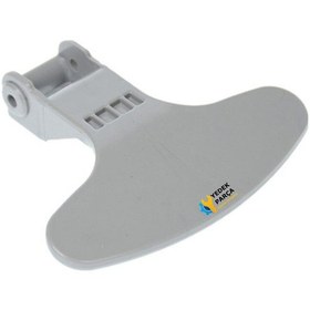 Resim Beko Uyumlu Wbb71443le Çamaşır Makinesi Kapak Mandalı Tutamak Tip 1 Gri 