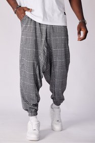 Resim Superbluemexico Unisex Jakar Desenli Şalvar Pantolon 